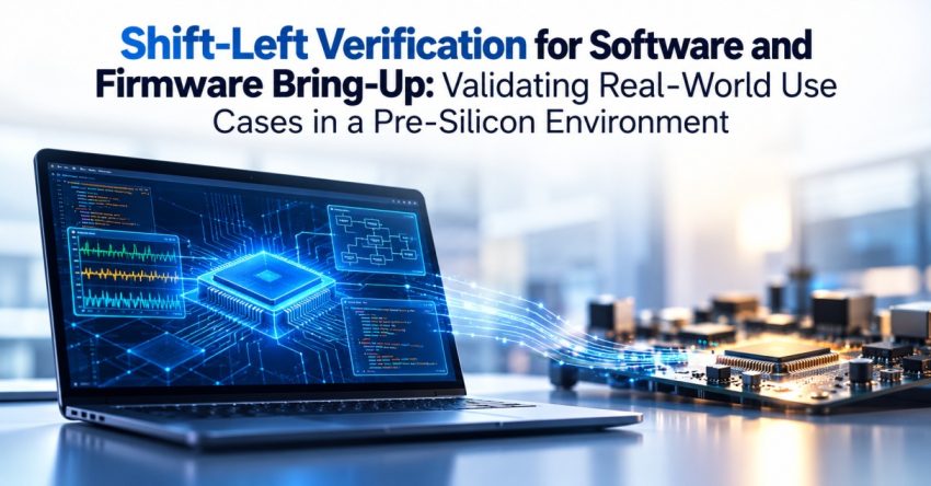 Shift-Left Verification for Software and Firmware Bring-Up: Validating Real-World Use Cases in a Pre-Silicon Environment