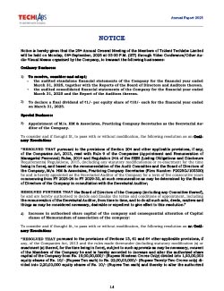 25th AGM  Notice