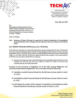 Financial Result 2024-25