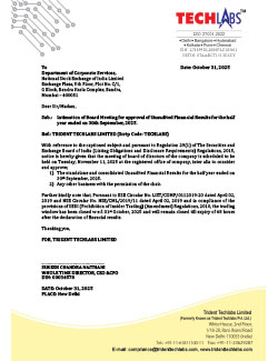 Intimations and Disclosures under Regulation