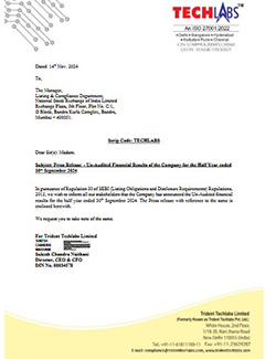 Press Release Trident